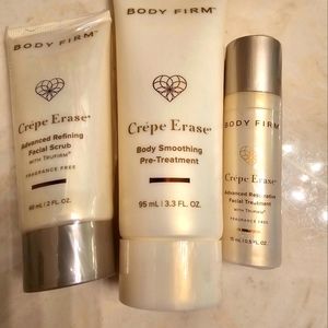NWT Crepe Erase set